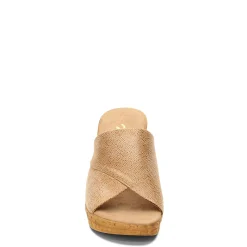 Wedges*Onex Women's , Christina Sandal Beige Tan