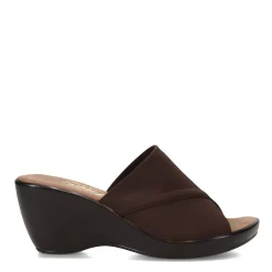 Wedges*Onex Women's , Deena Sandal Chocolate