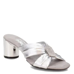Heeled Sandals*Onex Women's , Diona Sandal Silver