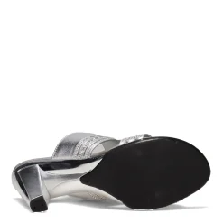 Heeled Sandals*Onex Women's , Lydia-L Sandal Silver