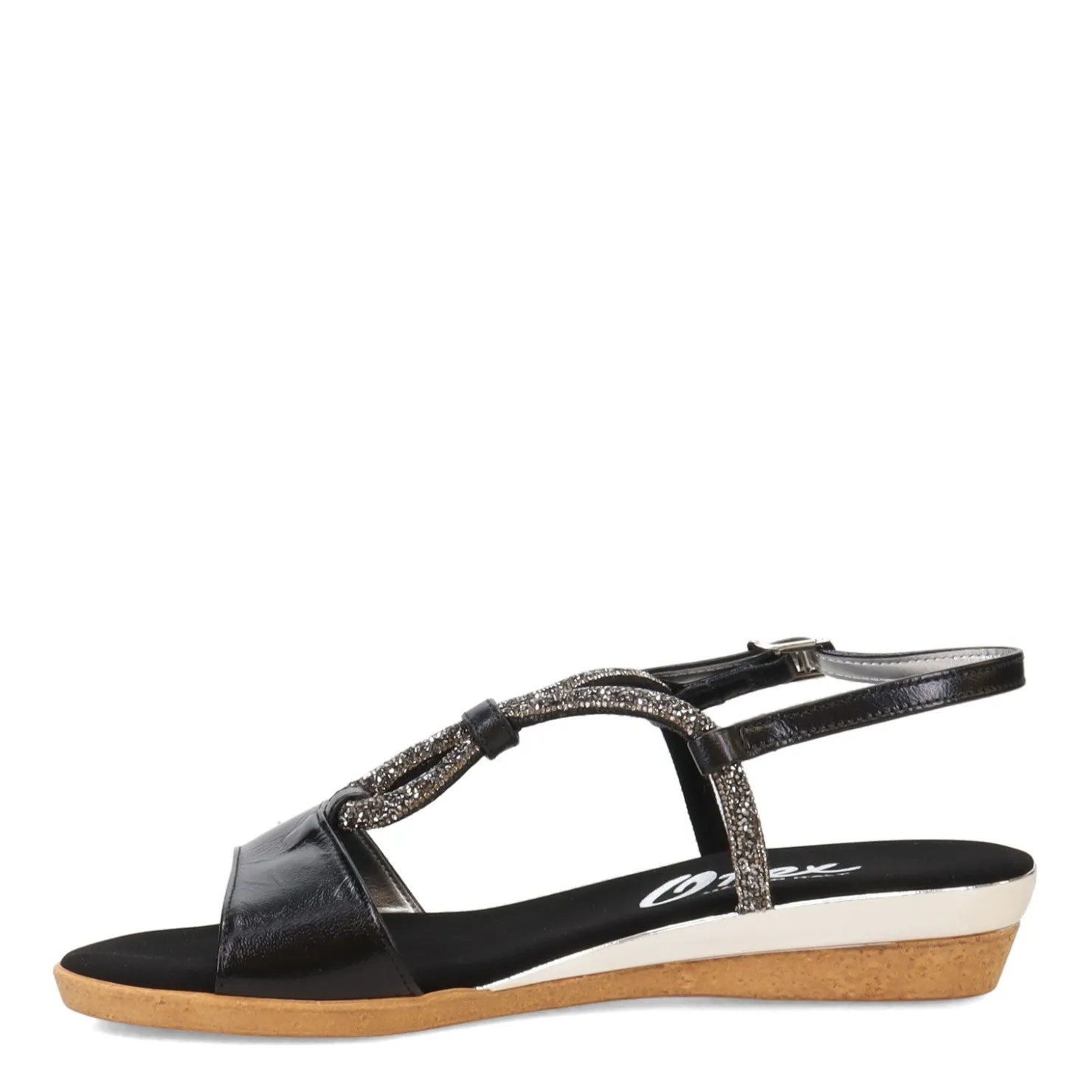 Wedges*Onex Women's , Malta 2 Sandal Black