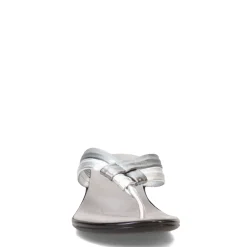 Flip Flops*Onex Women's , Melba Sandal Pewter Silver Metallic Mix