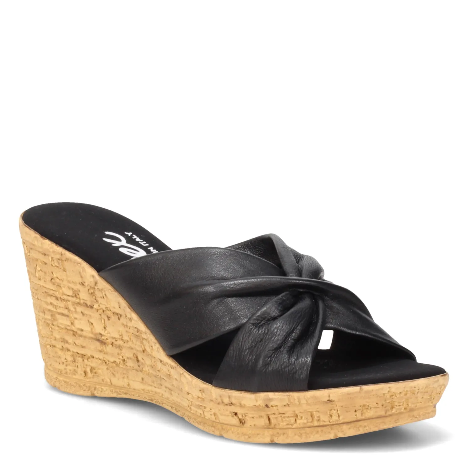 Wedges*Onex Women's , Ruth Sandal Black