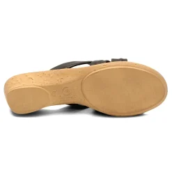 Wedges*Onex Women's , Sail Sandal Black