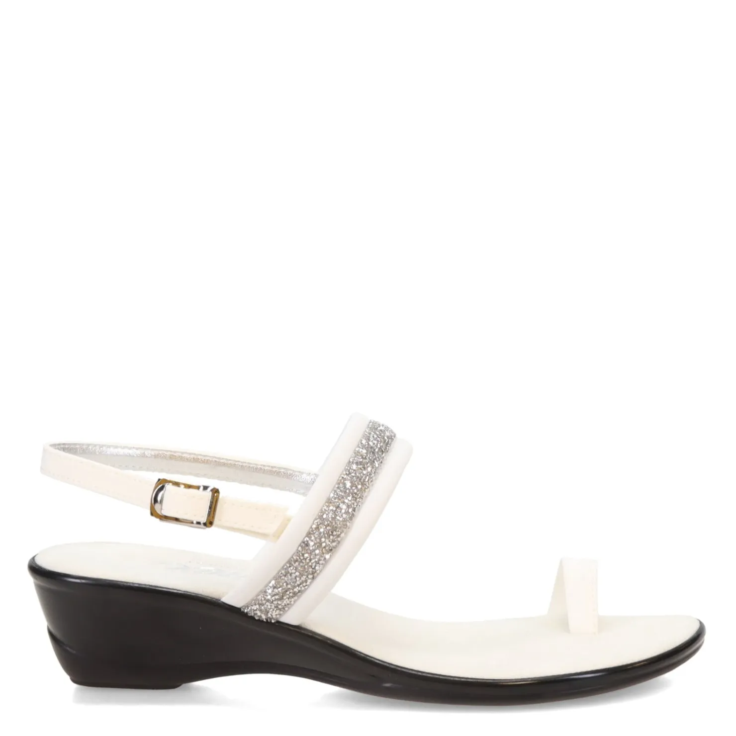 Wedges*Onex Women's , Stela Sandal White