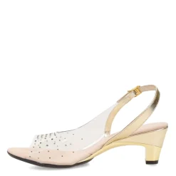 Heeled Sandals*Onex Women's , Suzanne Sandal Gold Platinum