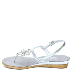 Wedges*Onex Women's , Taylor Sandal Silver