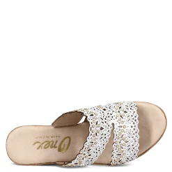 Wedges*Onex Women's , Theresa Sandal White