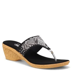 Heeled Sandals*Onex Women's , Valorie Sandal Black