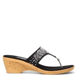Heeled Sandals*Onex Women's , Valorie Sandal Black
