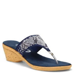 Heeled Sandals*Onex Women's , Valorie Sandal Navy