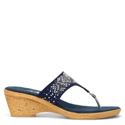 Heeled Sandals*Onex Women's , Valorie Sandal Navy