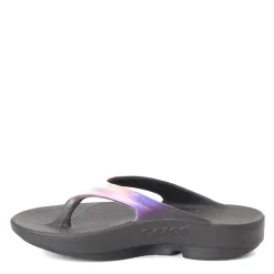 Flip Flops*OOFOS Women's , OOlala Luxe Sandal Black