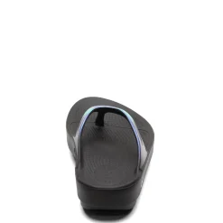 Flip Flops*OOFOS Women's , OOlala Luxe Sandal Blue Multi