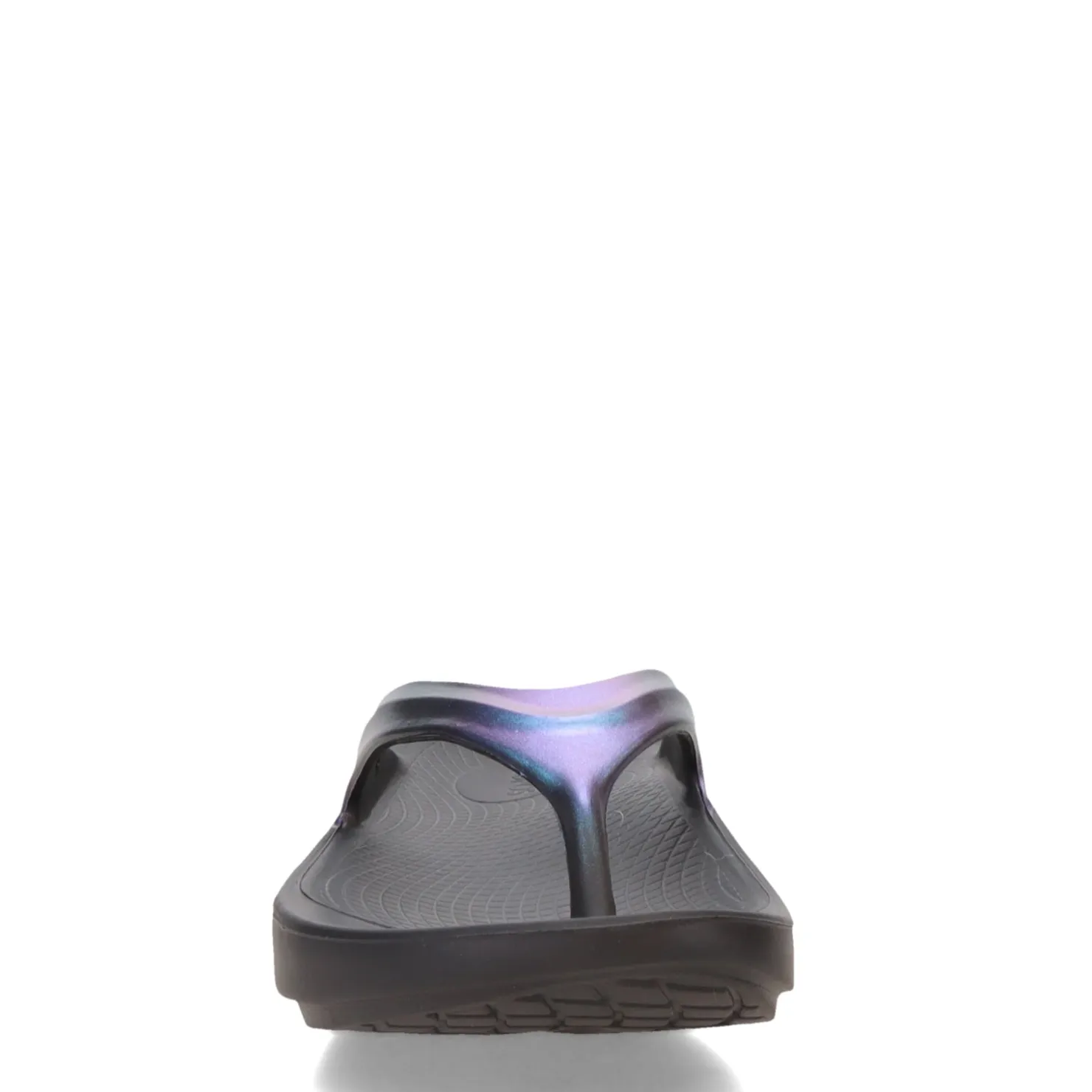 Flip Flops*OOFOS Women's , OOlala Luxe Sandal Midnight Spectre