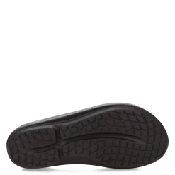 Flip Flops*OOFOS Women's , OOlala Luxe Sandal Midnight Spectre