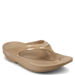 Flip Flops*OOFOS Women's , OOlala Sandal Taupe