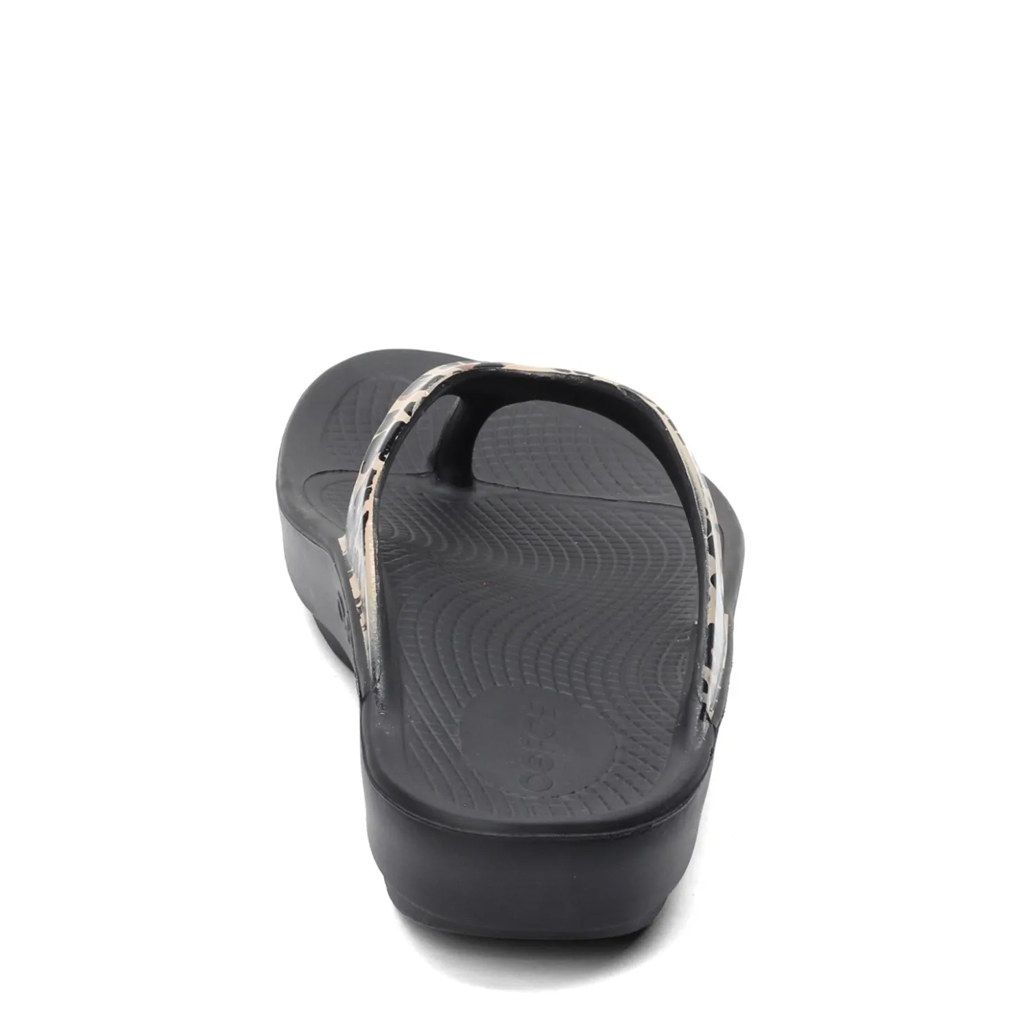Flip Flops*OOFOS Women's , OOlala Sandal Leopard
