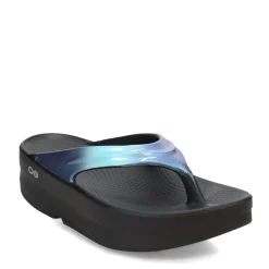 Flip Flops*OOFOS Women's , OOmega OOlala Luxe Sandal Atlantis