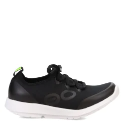 Walking*OOFOS Women's , OOmg Sport LS Sneaker White Black
