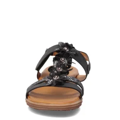 Heeled Sandals*Patrizia Women's , Kalliphaeia Sandal Black Multi