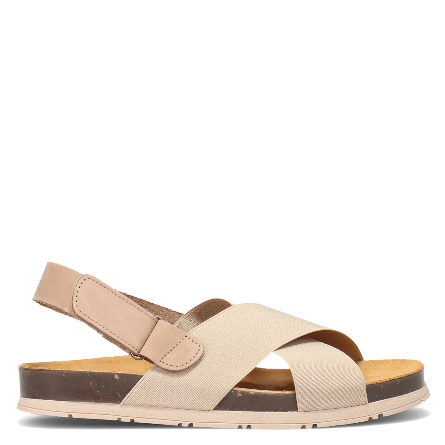 Footbed Sandals*Plakton Women's , Goal Sandal Taupe