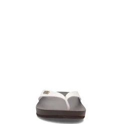 Flip Flops*Reef Women's , Cushion Bounce Court Thong Sandal Brown Sassy