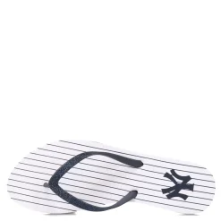 Flip Flops*Reef Women's , Cushion Bounce Stargazer Sandal Mlb White Yankees