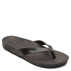 Flip Flops*Reef Women's , Cushion Bounce Court Thong Sandal Black