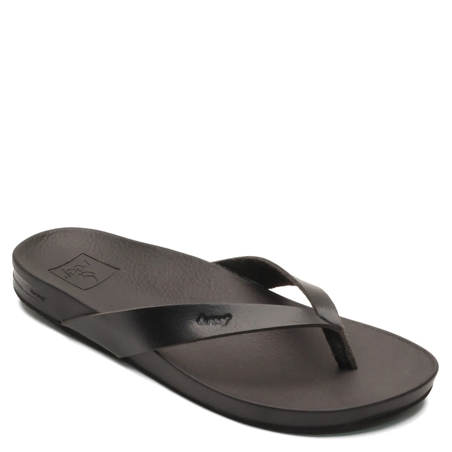 Flip Flops*Reef Women's , Cushion Bounce Court Thong Sandal Black
