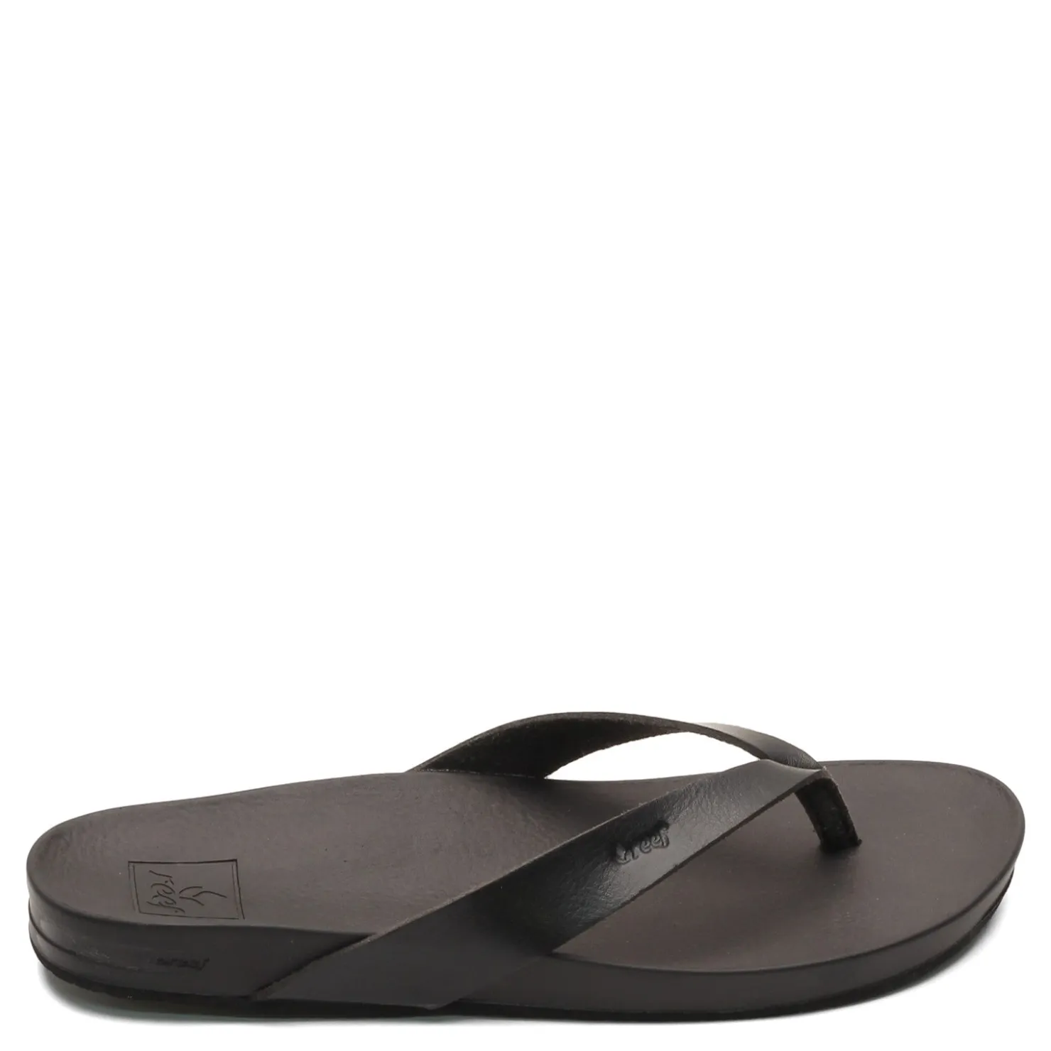 Flip Flops*Reef Women's , Cushion Bounce Court Thong Sandal Black