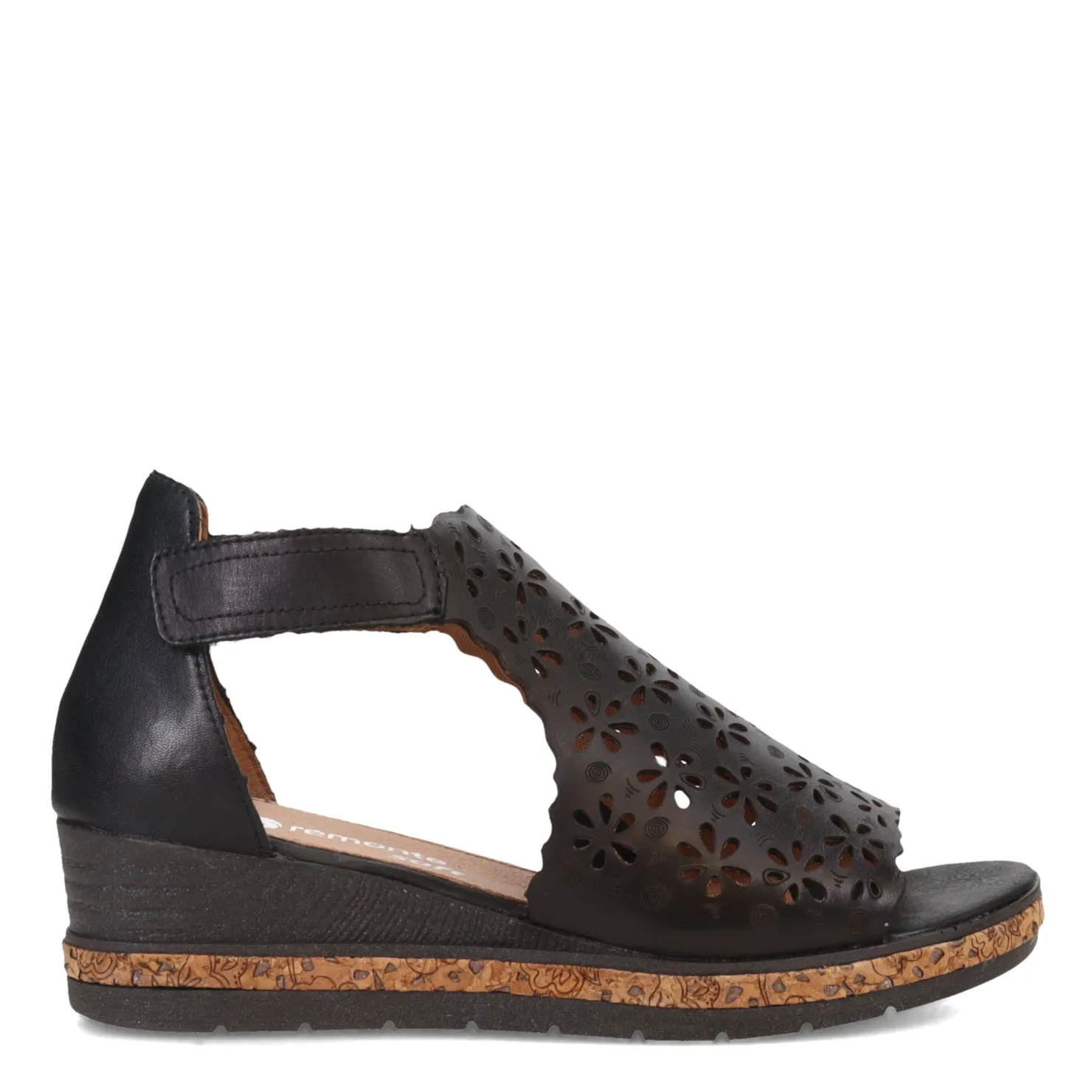 Wedges*Remonte Women's , D3056 Sandal Black
