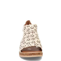 Wedges*Remonte Women's , D3056 Sandal Porzellan