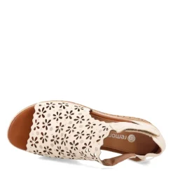Wedges*Remonte Women's , D3056 Sandal Porzellan