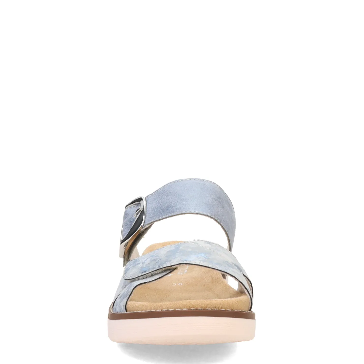 Wedges*Rieker Women's Remonte, Jocelyn 48 Sandal Heaven/Bleu