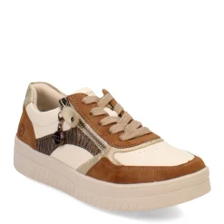 Fashion & Street*Remonte Women's , Kendra Sneaker Pebble Ginger