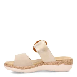 Wedges*Remonte Women's , R6858 Sandal Beige