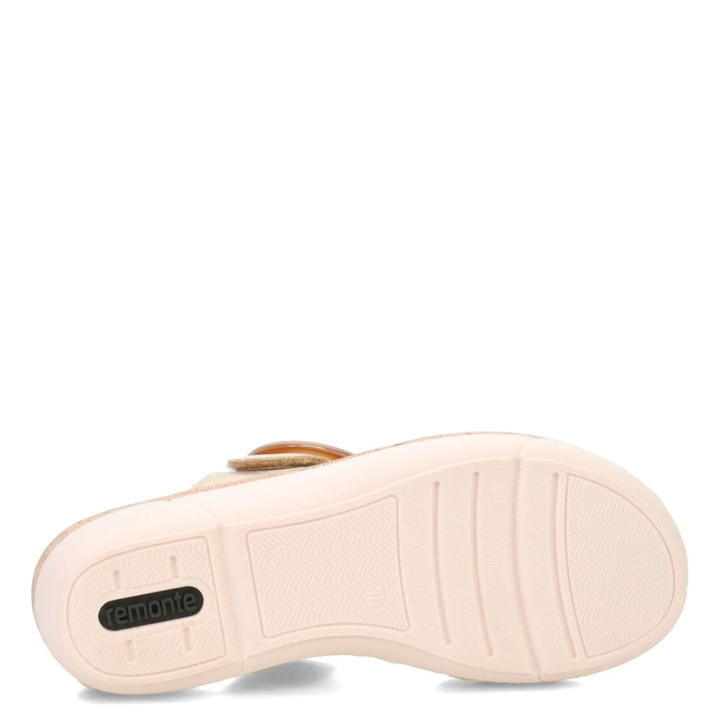 Wedges*Remonte Women's , R6858 Sandal Beige
