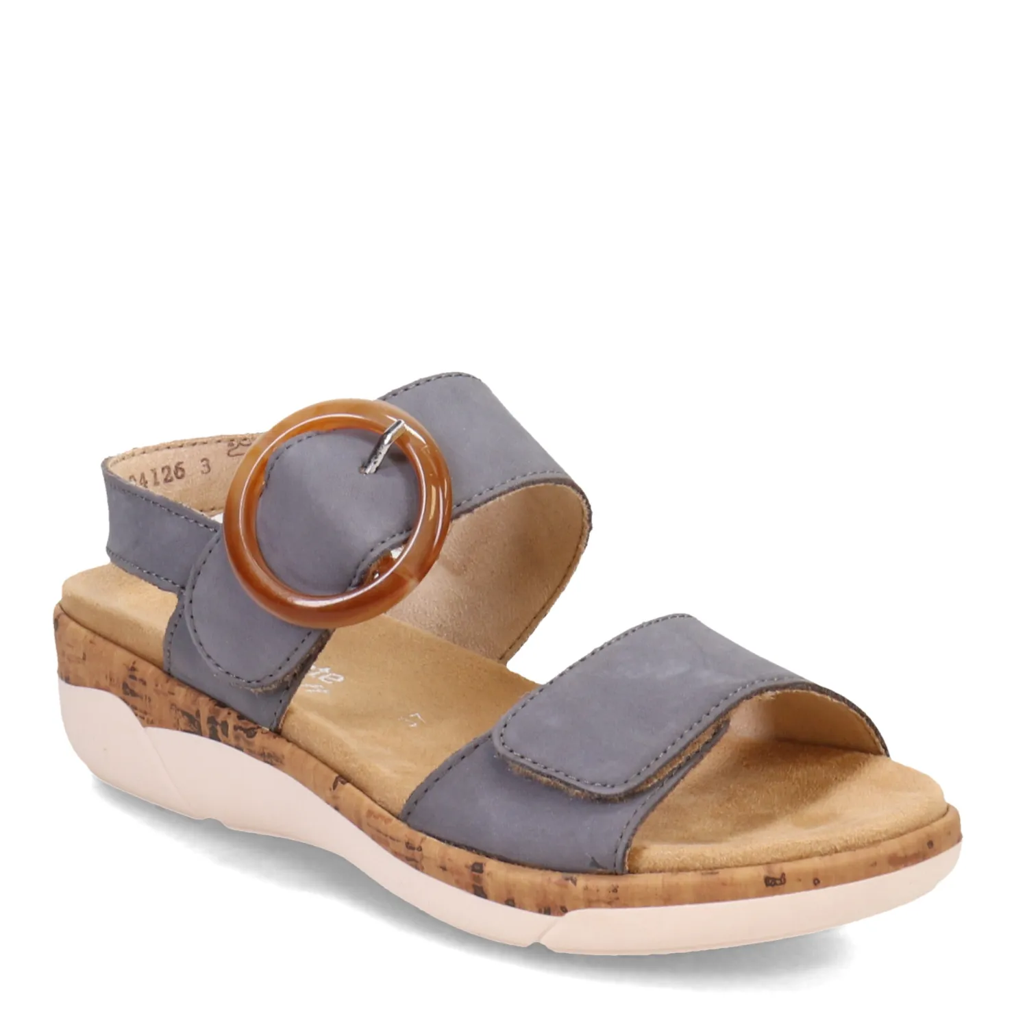 Footbed Sandals*Remonte Women's , Rock Sandal Jeans