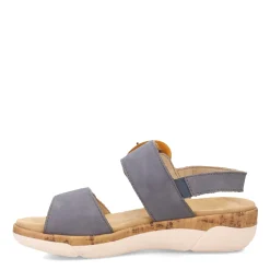 Footbed Sandals*Remonte Women's , Rock Sandal Jeans