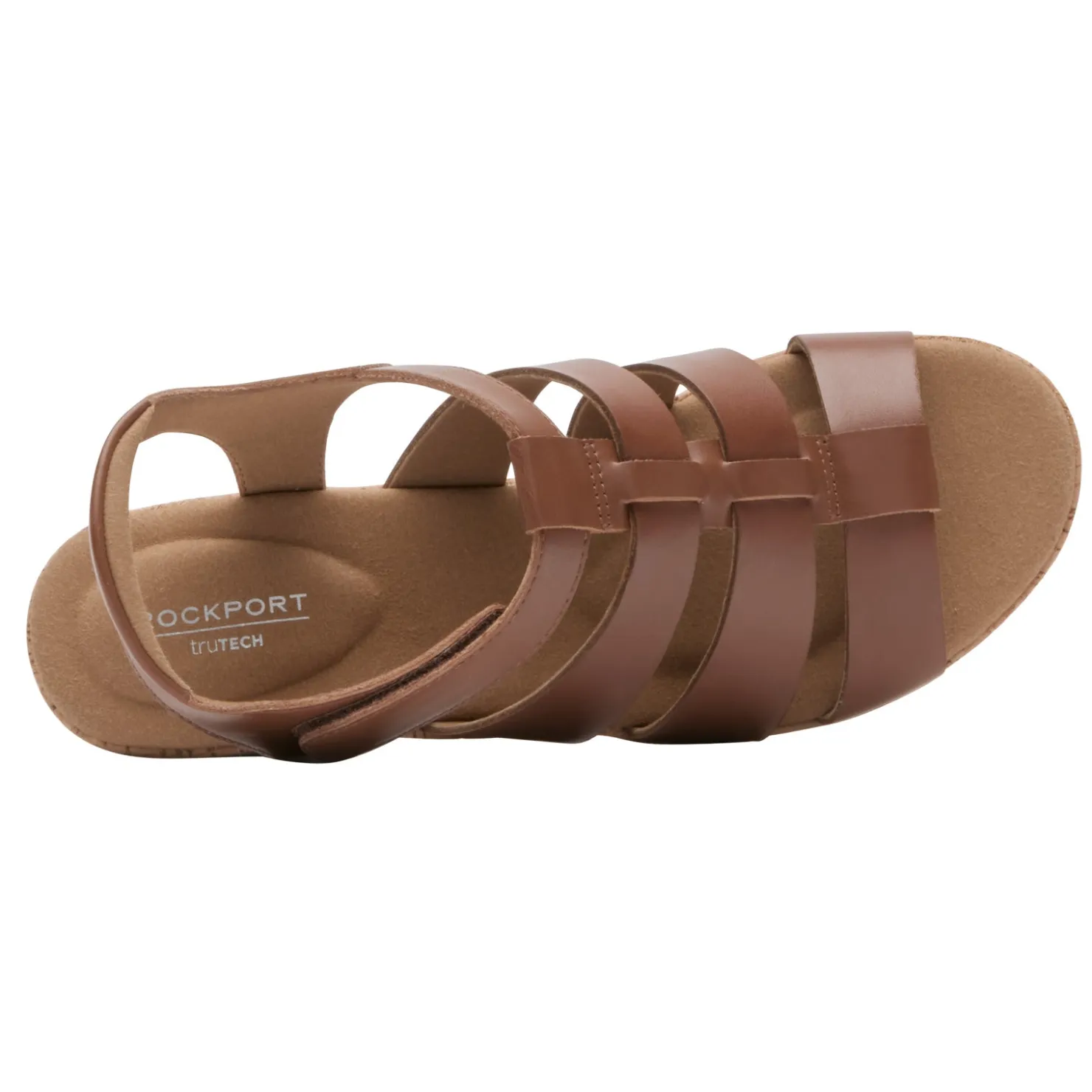 Wedges*Rockport Women's , Briah Gladiator Sandal Tan