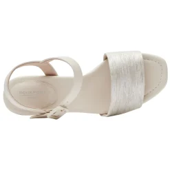 Heeled Sandals*Rockport Women's , Farrah Sandal Vanilla
