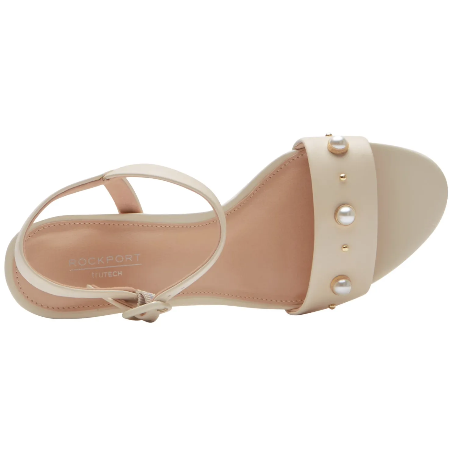 Heeled Sandals*Rockport Women's , Tabitha Bling Sandal Vanilla