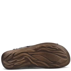 Footbed Sandals*Romika Women's , Fidschi 67 Sandal Black Snake Print