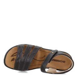 Heeled Sandals*Romika Women's , Ibiza 111 Sandal Black Capri