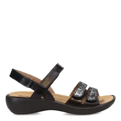 Footbed Sandals*Romika Women's , Ibiza 86 Sandal Black