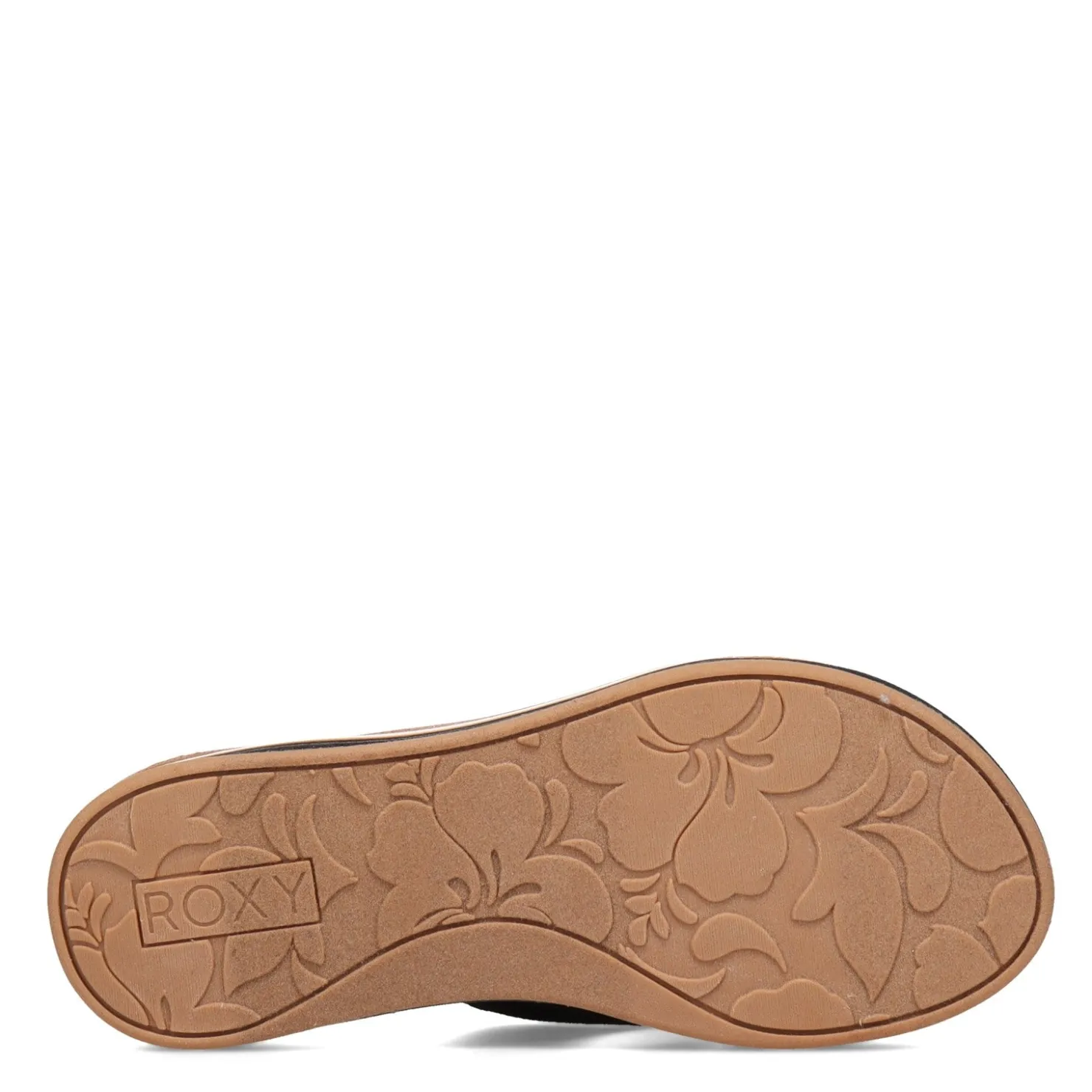 Flip Flops*Roxy Women's , Colby Hi Flip Flop Black Tan