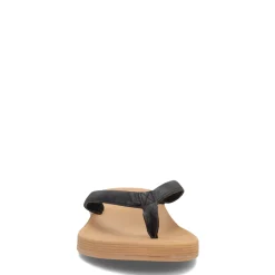 Flip Flops*Roxy Women's , Kallie II Sandal Black