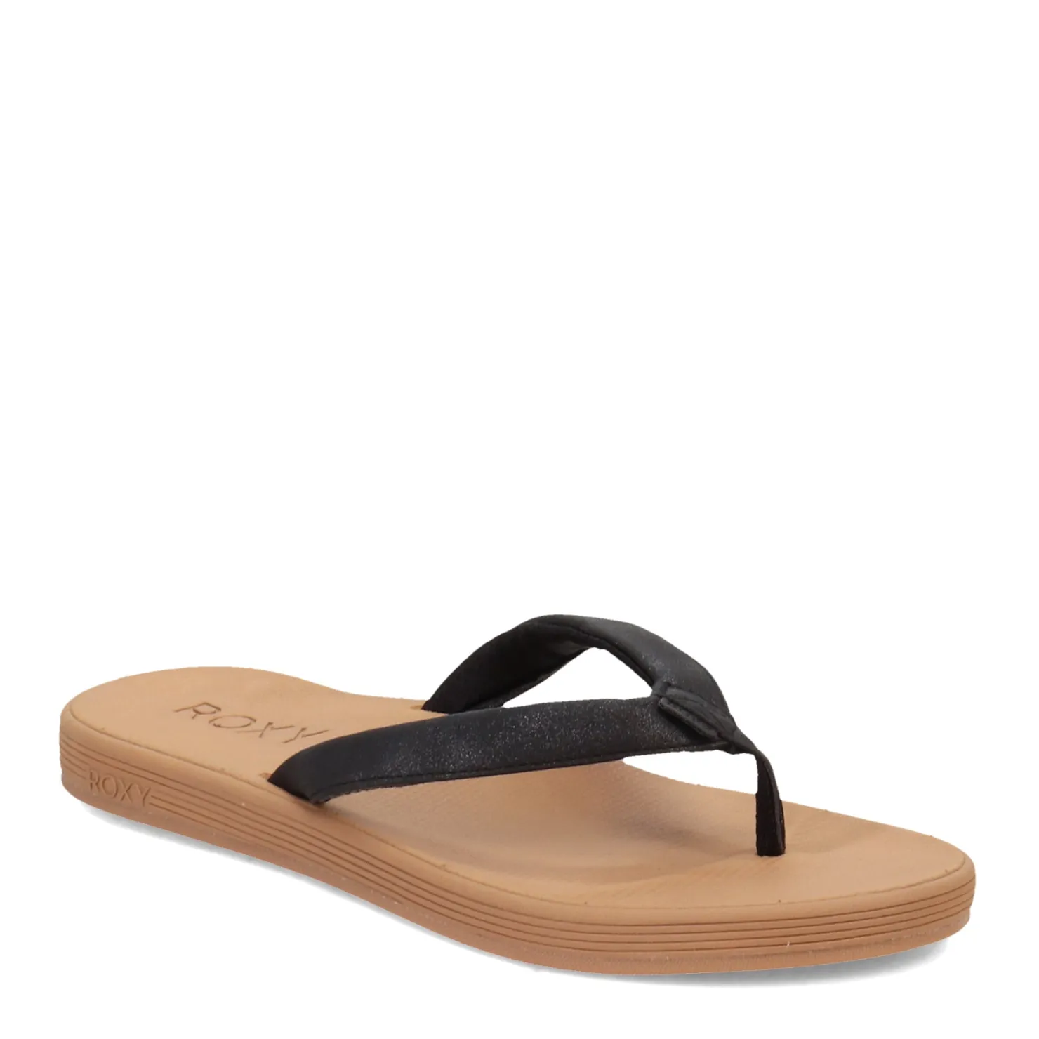 Flip Flops*Roxy Women's , Solana Sandal Black