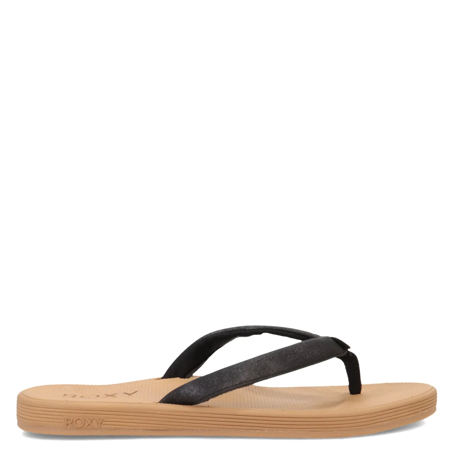 Flip Flops*Roxy Women's , Solana Sandal Black